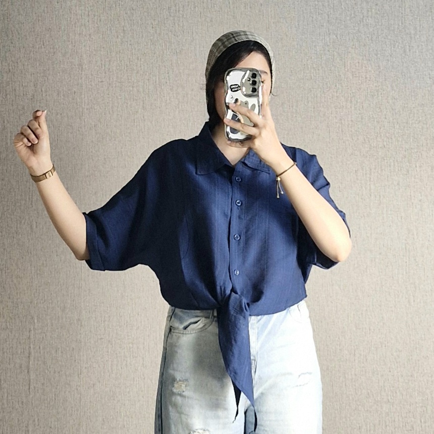 شومیز جلو گره